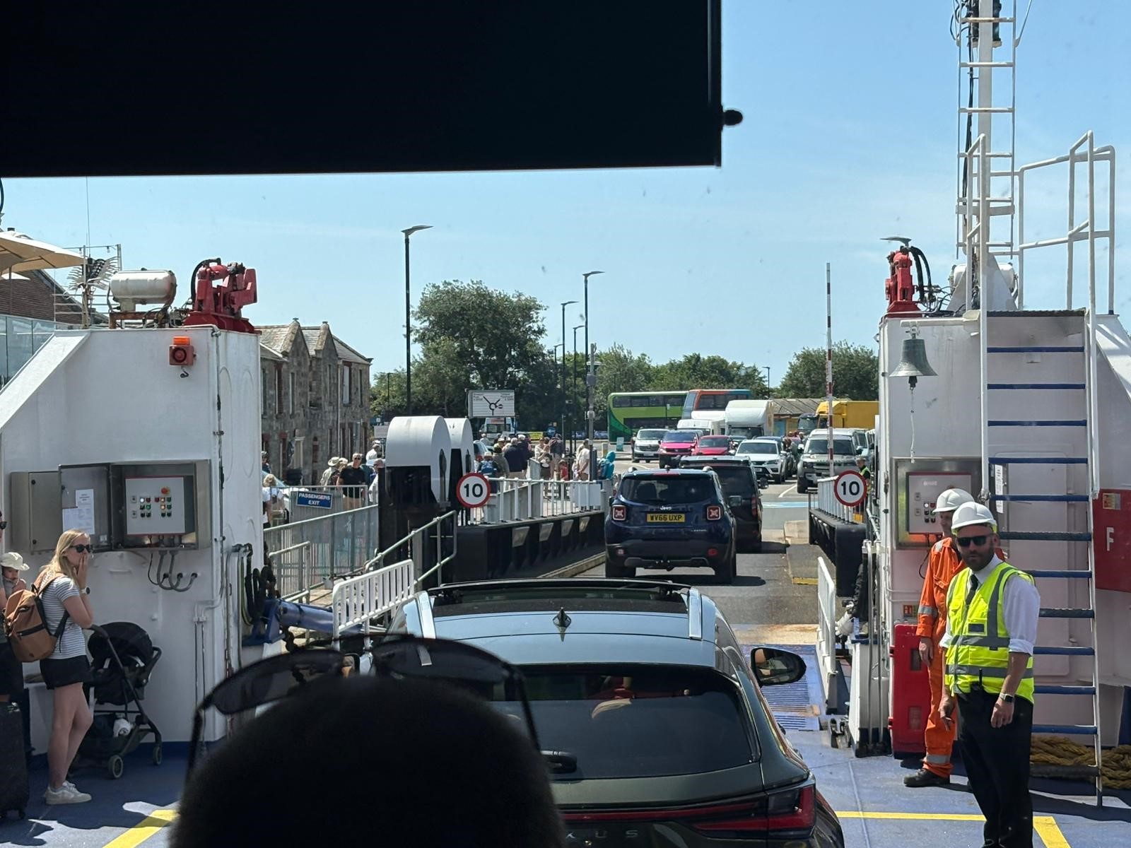 Getting Off the ferry